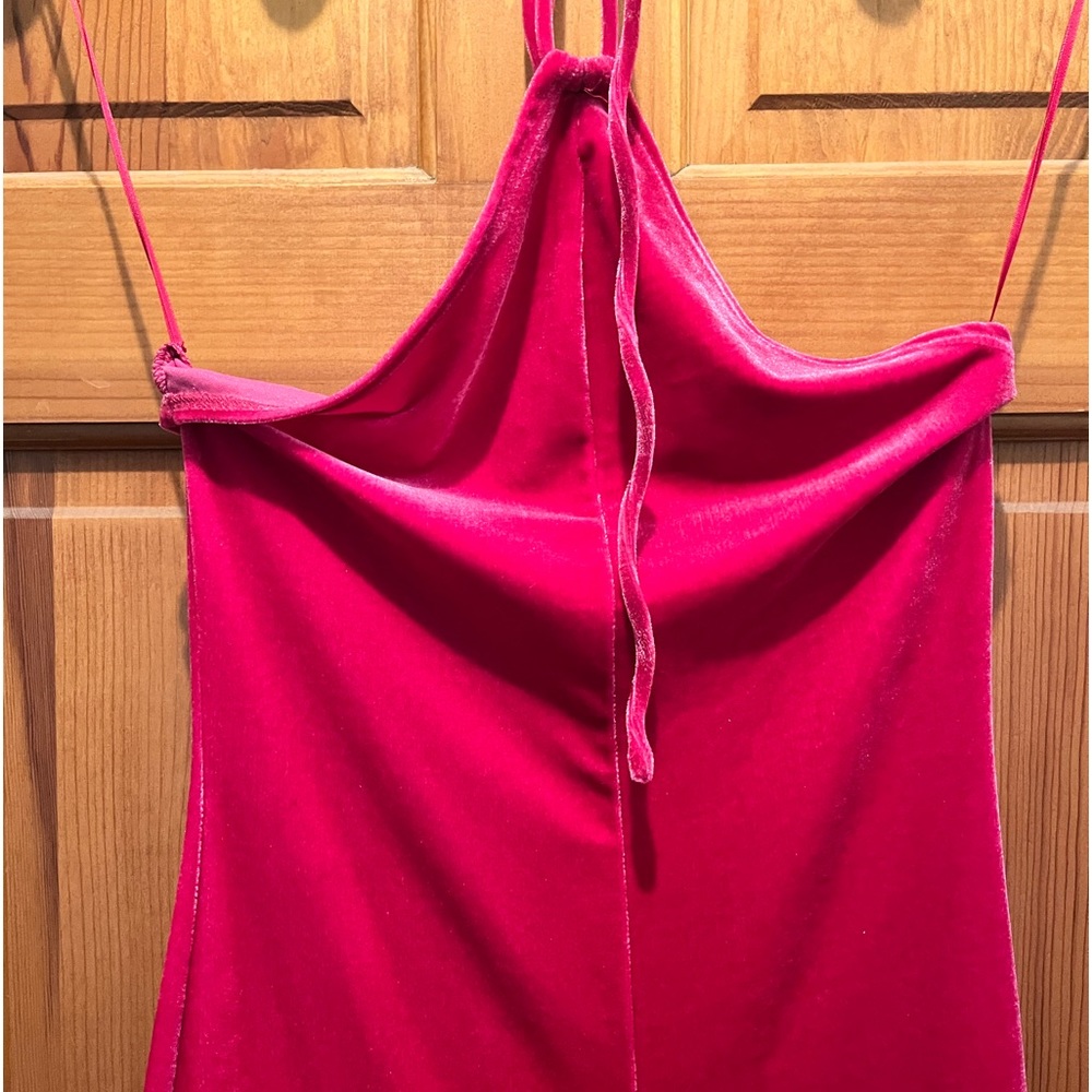 Reformation Nyla Dress XS Hot Pink - Picture 5 of 8